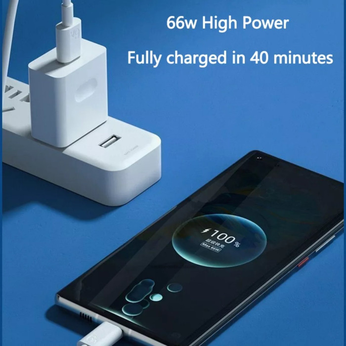 Кабель USB to Type-C, 7A, Fast Charging, 1м білий